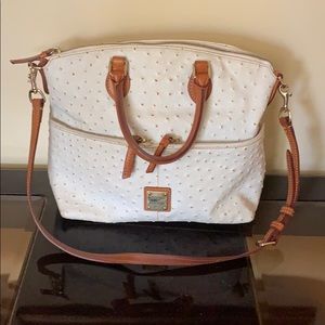 Dooney & Burke ostrich bag